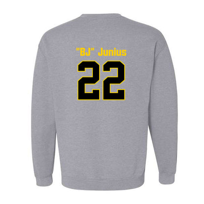 App State - NCAA Football : Bryant "BJ" Junius - Classic Shersey Crewneck Sweatshirt-1