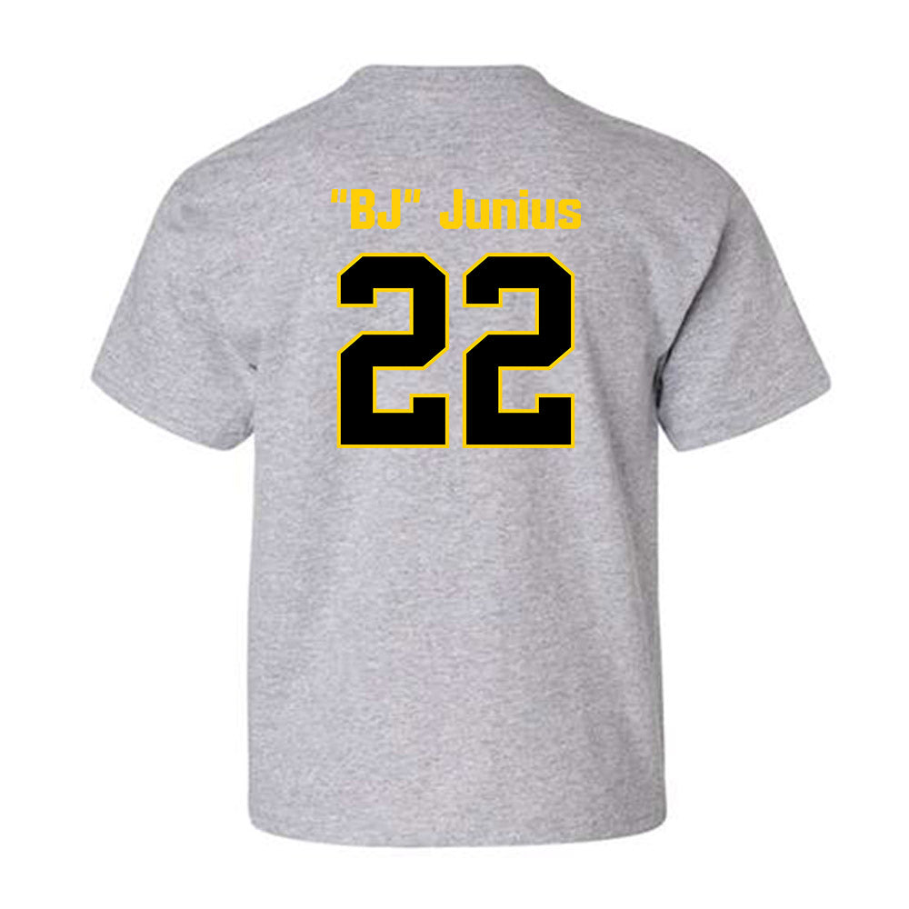 App State - NCAA Football : Bryant "BJ" Junius - Classic Shersey Youth T-Shirt-1