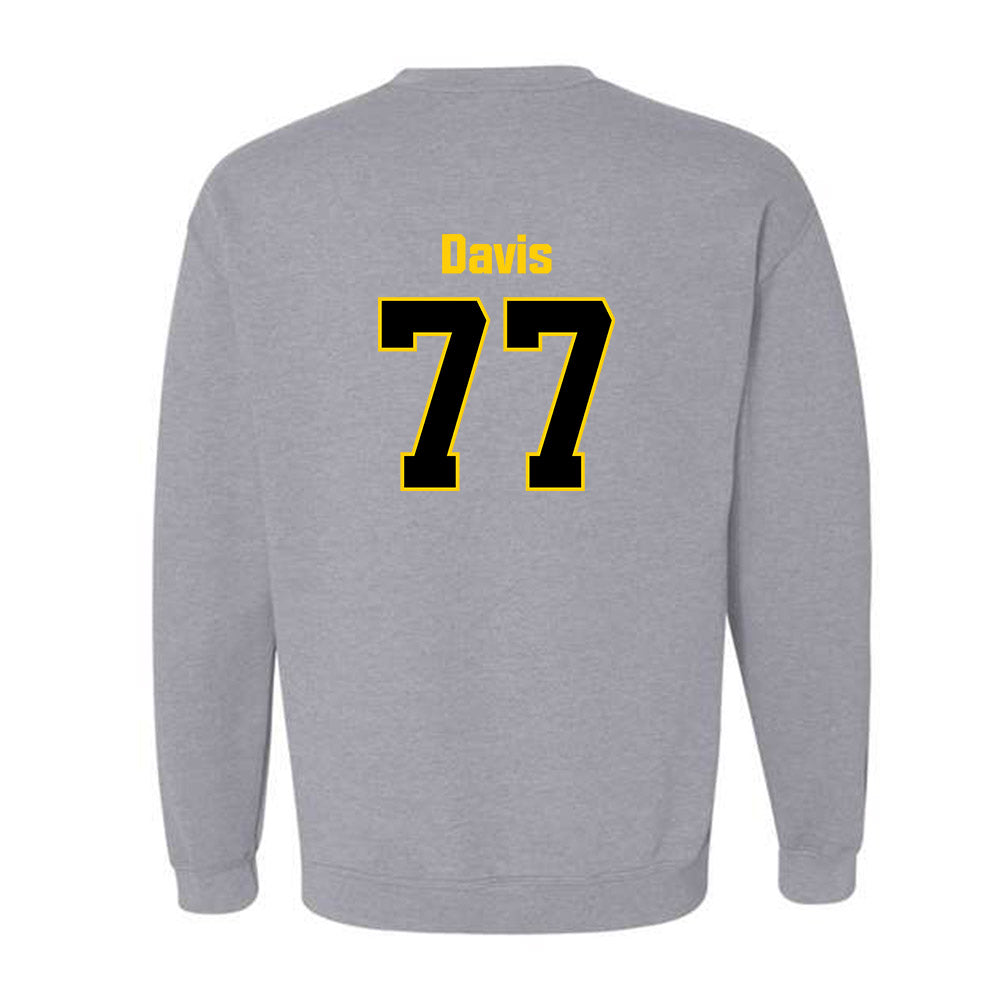 App State - NCAA Football : Daniel Davis - Classic Shersey Crewneck Sweatshirt-1