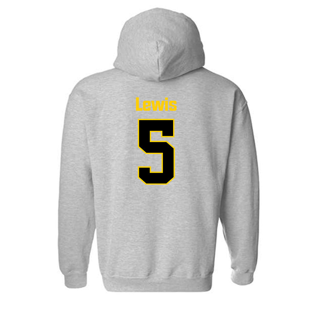 App State - NCAA Football : Jaquari Lewis - Classic Shersey Hooded Sweatshirt-1