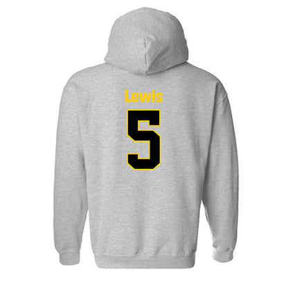 App State - NCAA Football : Jaquari Lewis - Classic Shersey Hooded Sweatshirt-1