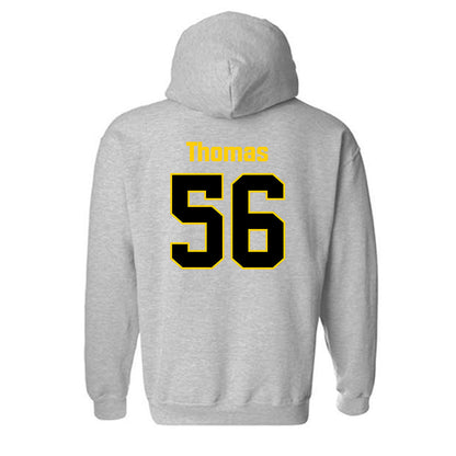 App State - NCAA Football : Jayden Thomas - Classic Shersey Hooded Sweatshirt-1