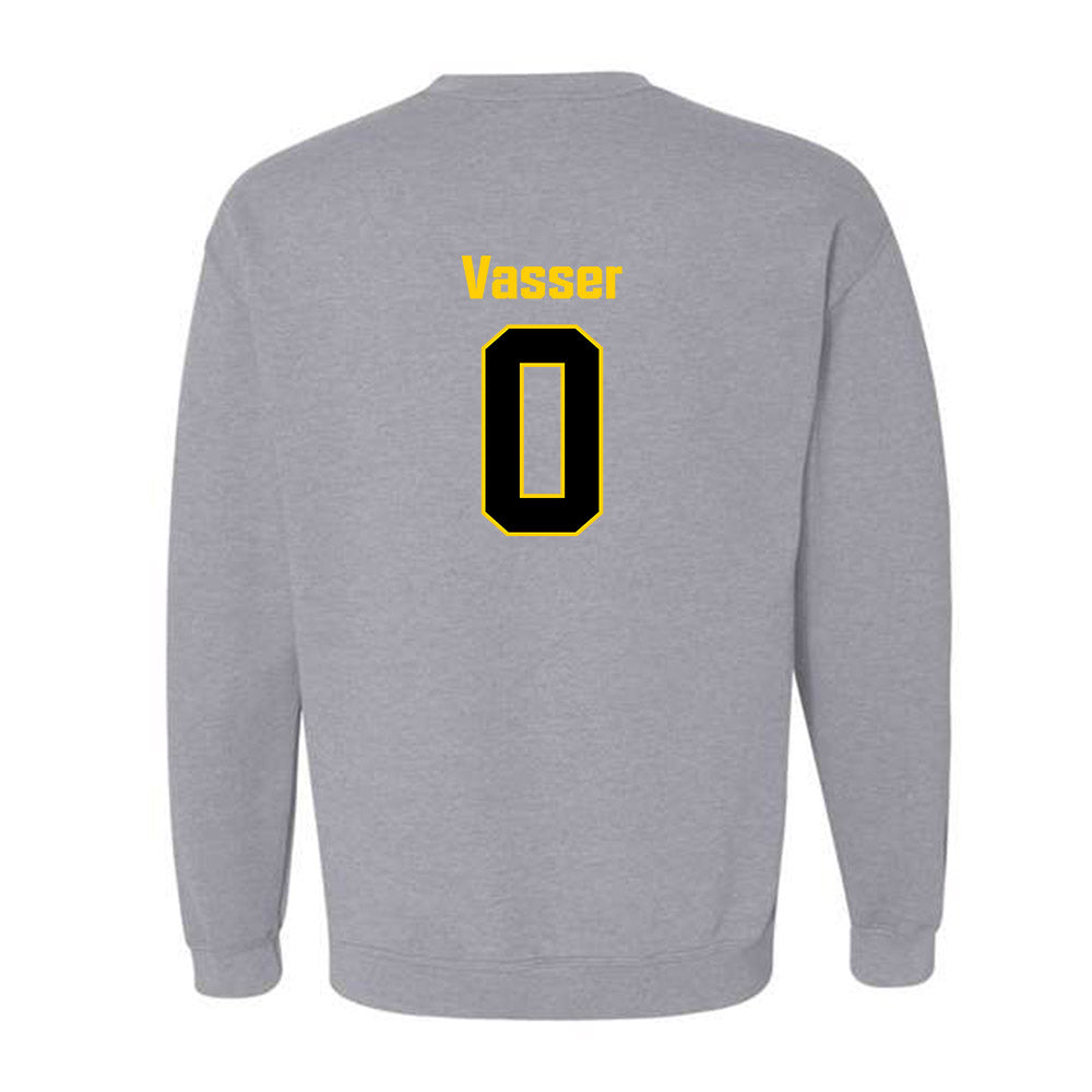 App State - NCAA Men's Basketball : KJ Vasser - Classic Shersey Crewneck Sweatshirt-1