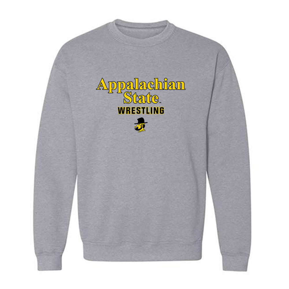 App State - NCAA Wrestling : Dalton Weber - Classic Shersey Crewneck Sweatshirt-0