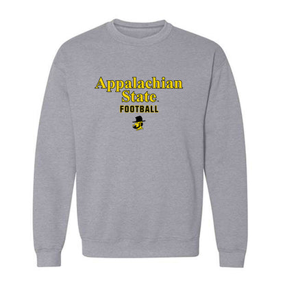 App State - NCAA Football : Bryant "BJ" Junius - Classic Shersey Crewneck Sweatshirt-0