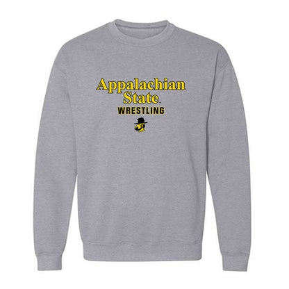 App State - NCAA Wrestling : Eamon Fry - Classic Shersey Crewneck Sweatshirt-0