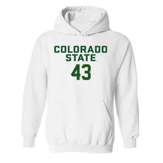 Colorado State - NCAA Women's Volleyball : Riley Simpson - Hooded Sweatshirt-0