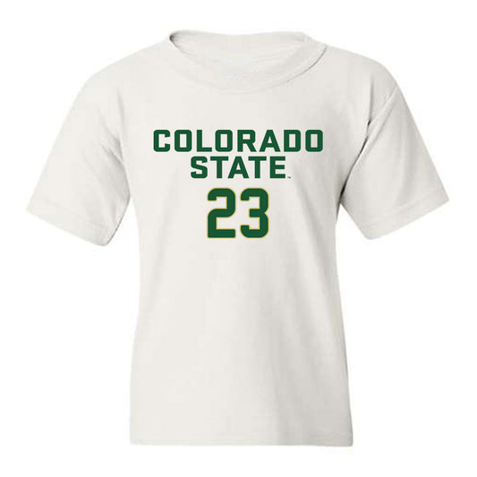 Colorado State - NCAA Women's Volleyball : Erin Debiec - Youth T-Shirt-0