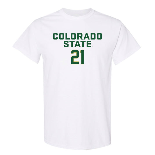 Colorado State - NCAA Women's Volleyball : Ella Stowell - T-Shirt-0