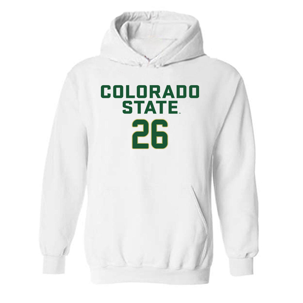 Colorado State - NCAA Women's Volleyball : Maria Brun Forcadell - Hooded Sweatshirt-0