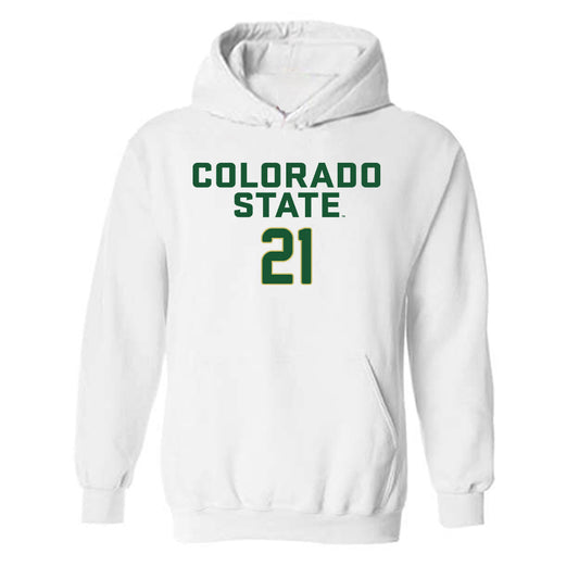 Colorado State - NCAA Women's Volleyball : Ella Stowell - Hooded Sweatshirt-0