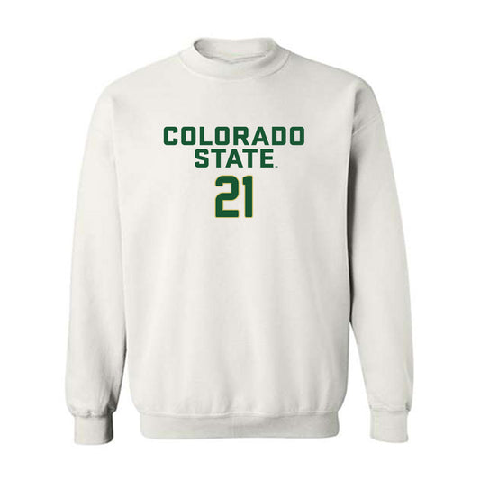 Colorado State - NCAA Women's Volleyball : Ella Stowell - Crewneck Sweatshirt-0