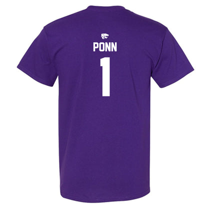 Kansas State - NCAA Women's Volleyball : Caleigh Ponn - Replica Shersey T-Shirt-1