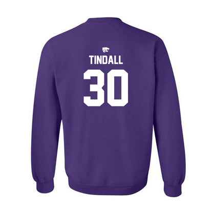 Kansas State - NCAA Women's Volleyball : Tatum Tindall - Replica Shersey Crewneck Sweatshirt-1