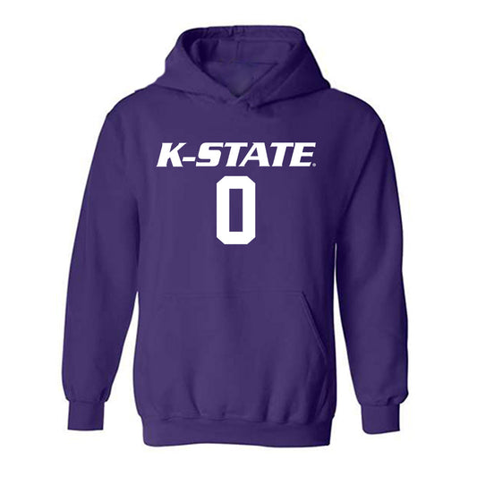 Kansas State - NCAA Women's Volleyball : Fuka Sekita - Replica Shersey Hooded Sweatshirt-0