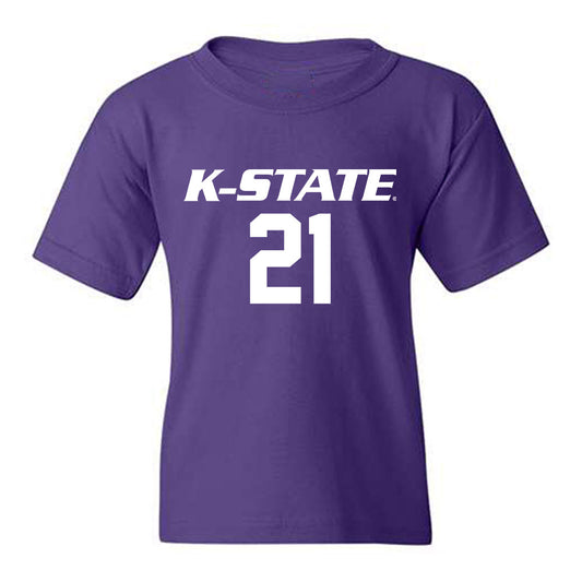 Kansas State - NCAA Women's Volleyball : Reese Resmer - Replica Shersey Youth T-Shirt-0