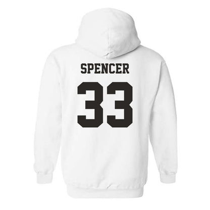 Louisiana - NCAA Football : AJ Spencer - Classic Shersey Hooded Sweatshirt-1