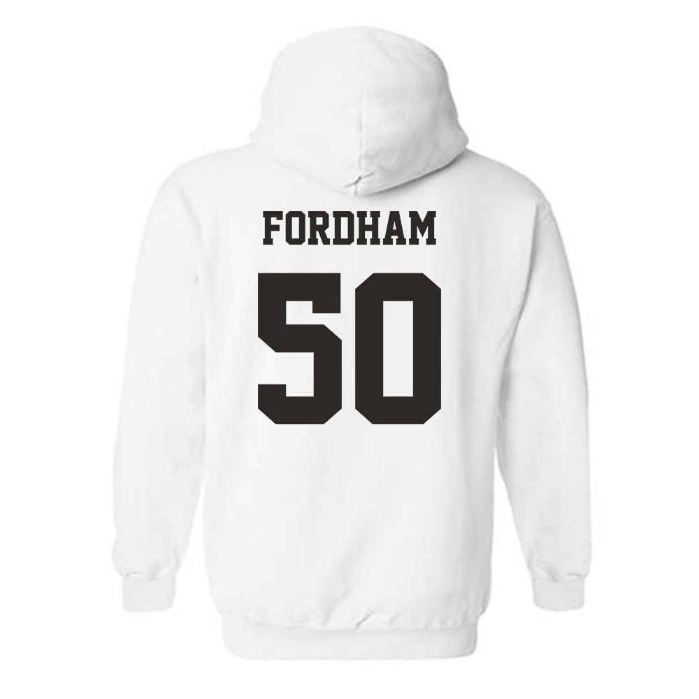 Louisiana - NCAA Football : Cooper Fordham - Classic Shersey Hooded Sweatshirt-1