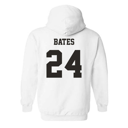 Louisiana - NCAA Football : Lake Bates - Classic Shersey Hooded Sweatshirt-1
