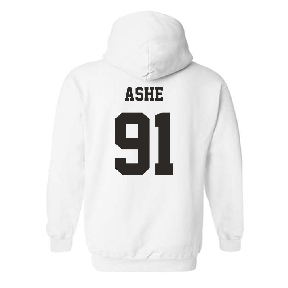 Louisiana - NCAA Football : Priest Ashe - Classic Shersey Hooded Sweatshirt-1