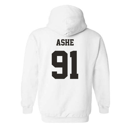 Louisiana - NCAA Football : Priest Ashe - Classic Shersey Hooded Sweatshirt-1