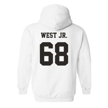 Louisiana - NCAA Football : Fitzgerald West Jr. - Classic Shersey Hooded Sweatshirt-1
