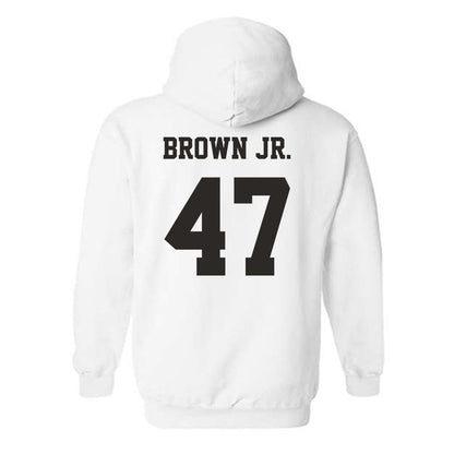 Louisiana - NCAA Football : Maurice Brown Jr. - Classic Shersey Hooded Sweatshirt-1