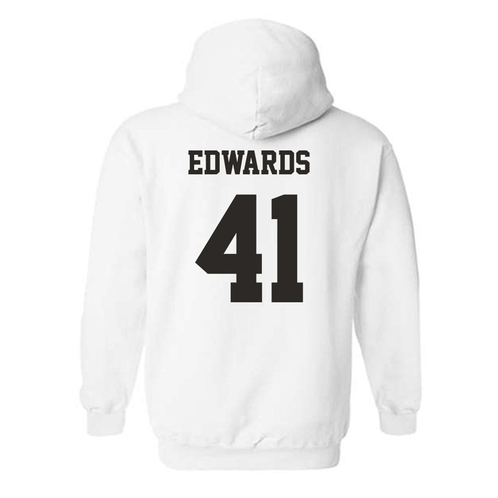 Louisiana - NCAA Football : Chase Edwards - Classic Shersey Hooded Sweatshirt-1