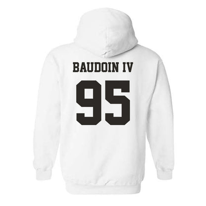 Louisiana - NCAA Football : Maxie Baudoin IV - Classic Shersey Hooded Sweatshirt-1