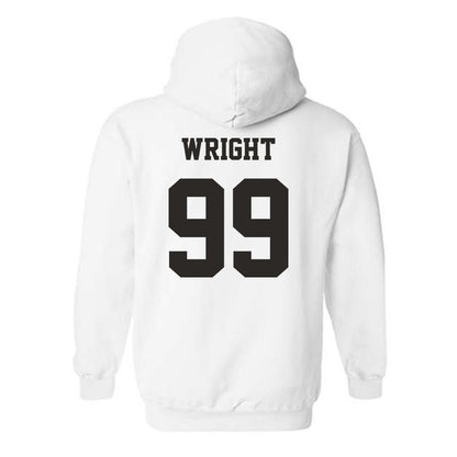 Louisiana - NCAA Football : Ashton Wright - Classic Shersey Hooded Sweatshirt-1