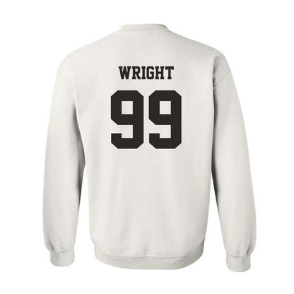 Louisiana - NCAA Football : Ashton Wright - Classic Shersey Crewneck Sweatshirt-1