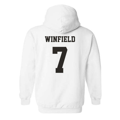 Louisiana - NCAA Football : Lunch Winfield - Classic Shersey Hooded Sweatshirt-1
