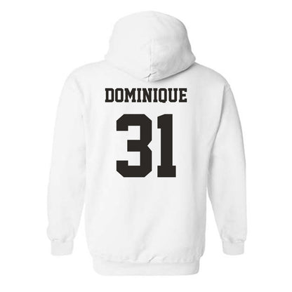 Louisiana - NCAA Football : Ty Dominique - Classic Shersey Hooded Sweatshirt-1