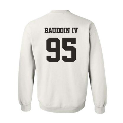 Louisiana - NCAA Football : Maxie Baudoin IV - Classic Shersey Crewneck Sweatshirt-1