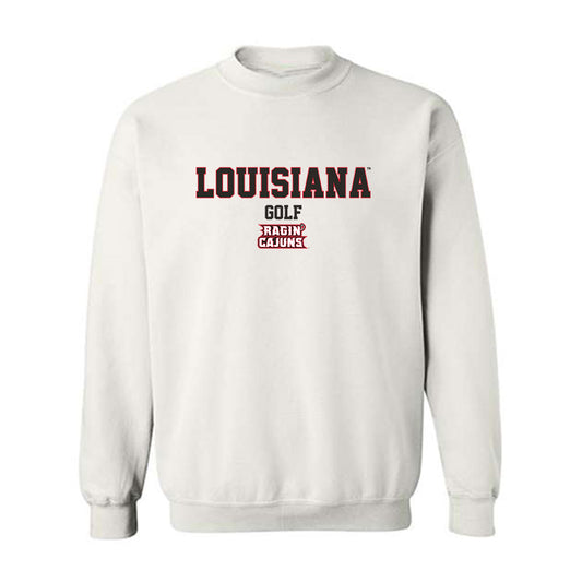 Louisiana - NCAA Men's Golf : James Brooks - Classic Shersey Crewneck Sweatshirt-0