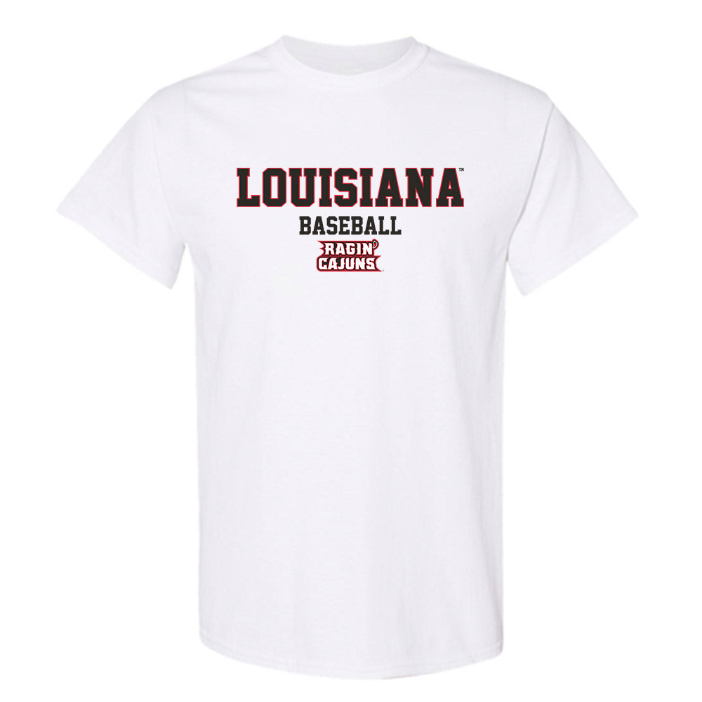 Louisiana - NCAA Baseball : Noah Lewis - Classic Shersey T-Shirt-0