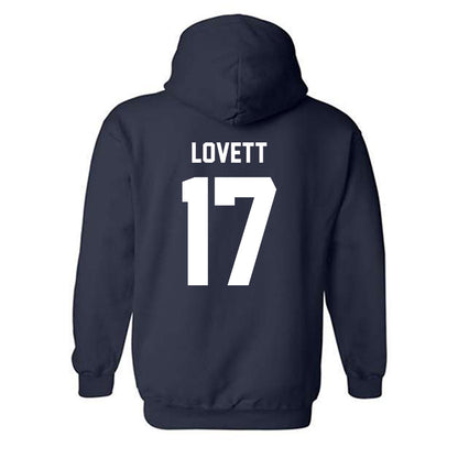 Georgia Southern - NCAA Baseball : Jett Lovett - Classic Fashion Shersey Hooded Sweatshirt-1