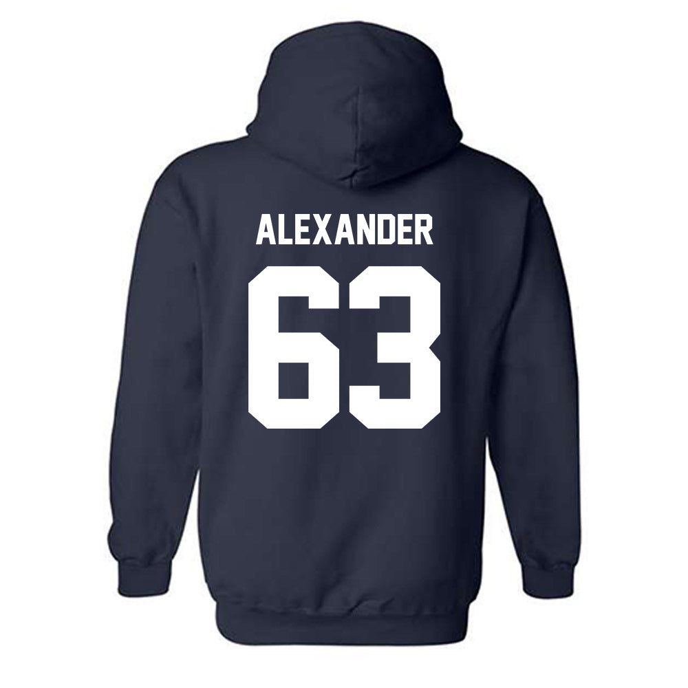 Georgia Southern - NCAA Football : Colin Alexander - Classic Fashion Shersey Hooded Sweatshirt-1