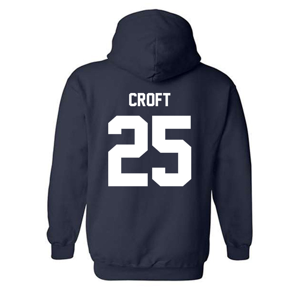 Georgia Southern - NCAA Softball : kaylee croft - Classic Fashion Shersey Hooded Sweatshirt-1