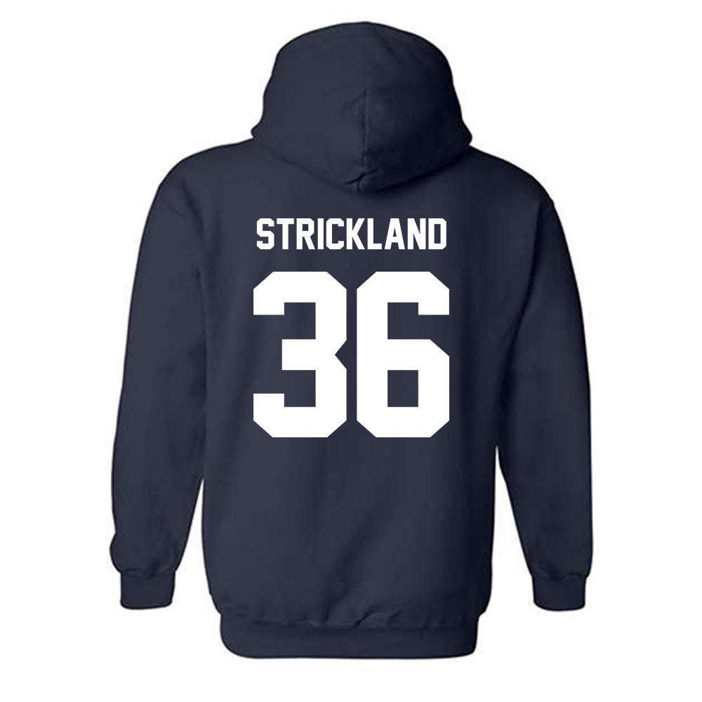 Georgia Southern - NCAA Baseball : Daegan Strickland - Classic Fashion Shersey Hooded Sweatshirt-1