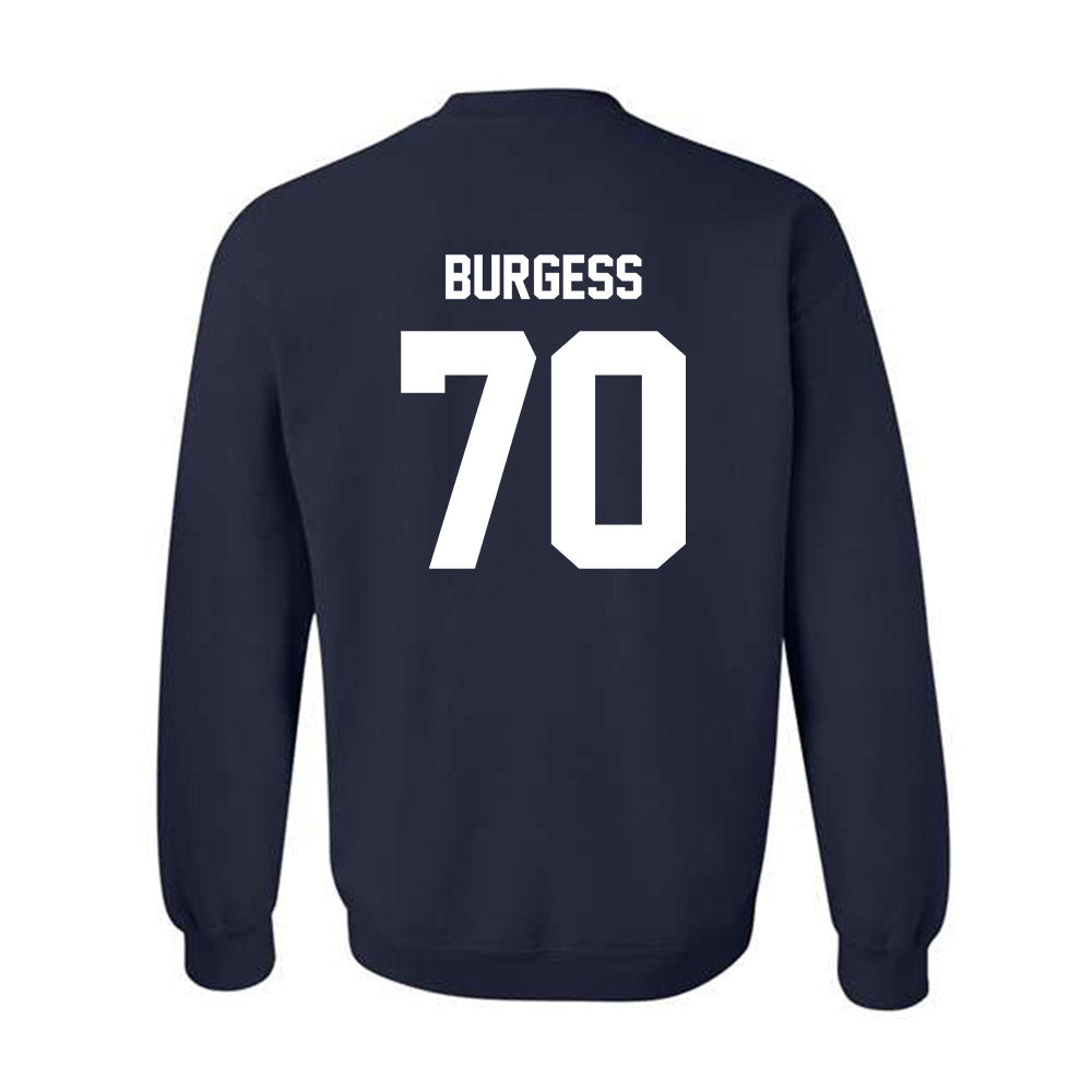 Georgia Southern - NCAA Football : Jalen Burgess - Classic Fashion Shersey Crewneck Sweatshirt-1