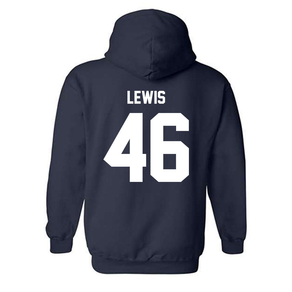 Georgia Southern - NCAA Baseball : Jax Lewis - Classic Fashion Shersey Hooded Sweatshirt-1