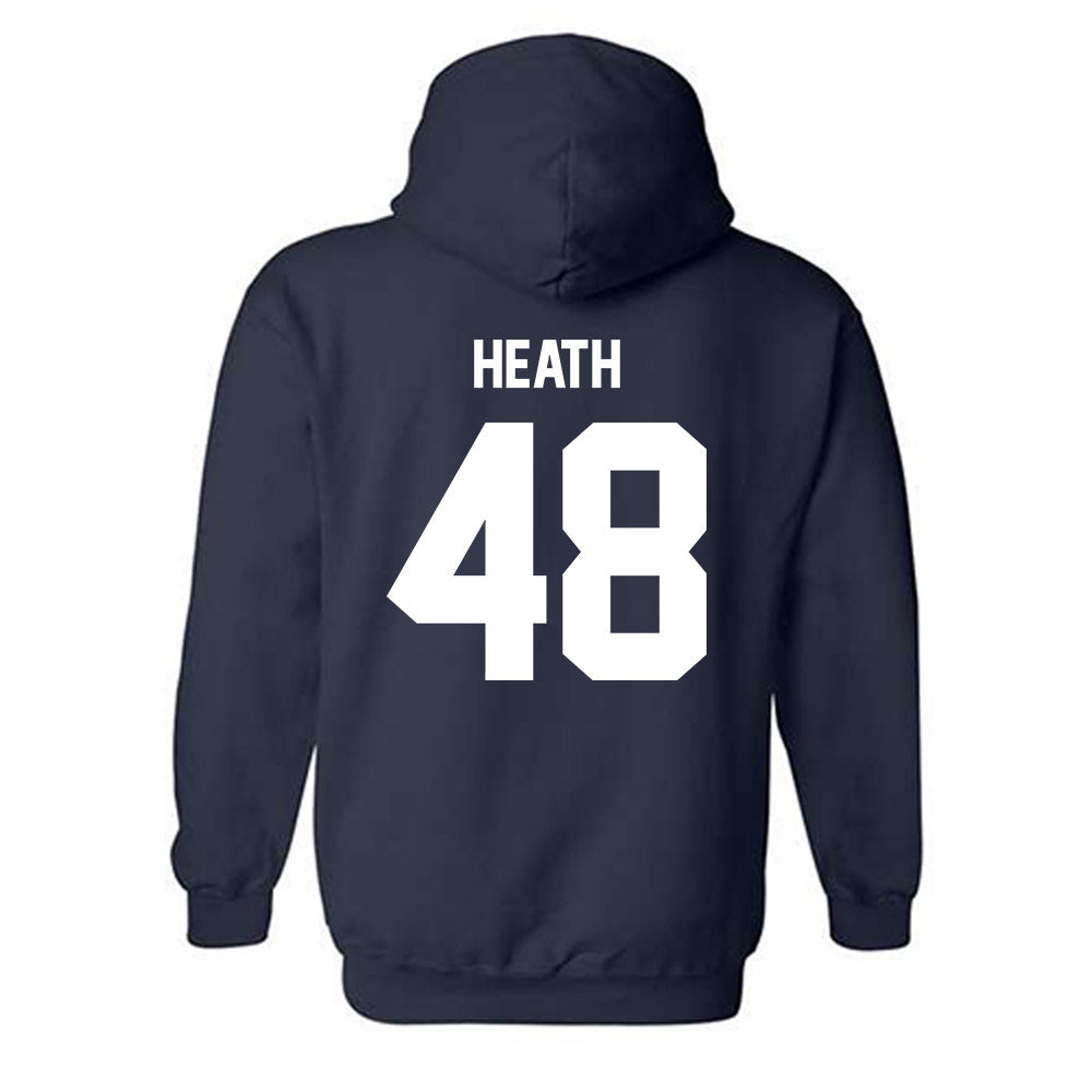 Georgia Southern - NCAA Football : Aubrey Heath - Classic Fashion Shersey Hooded Sweatshirt-1