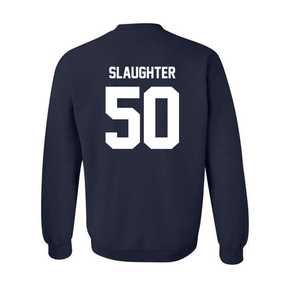 Georgia Southern - NCAA Football : Jaylen Slaughter - Classic Fashion Shersey Crewneck Sweatshirt-1