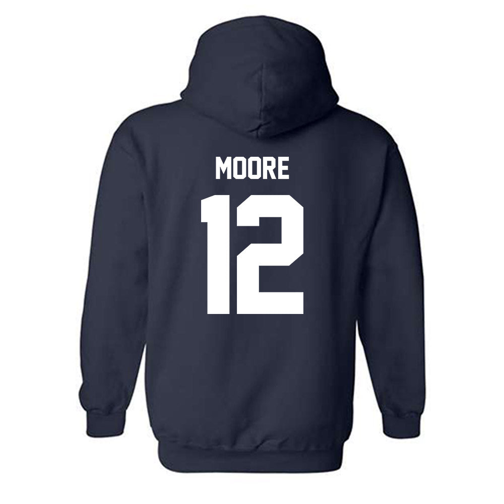 Georgia Southern - NCAA Men's Basketball : Tyren Moore - Classic Fashion Shersey Hooded Sweatshirt-1