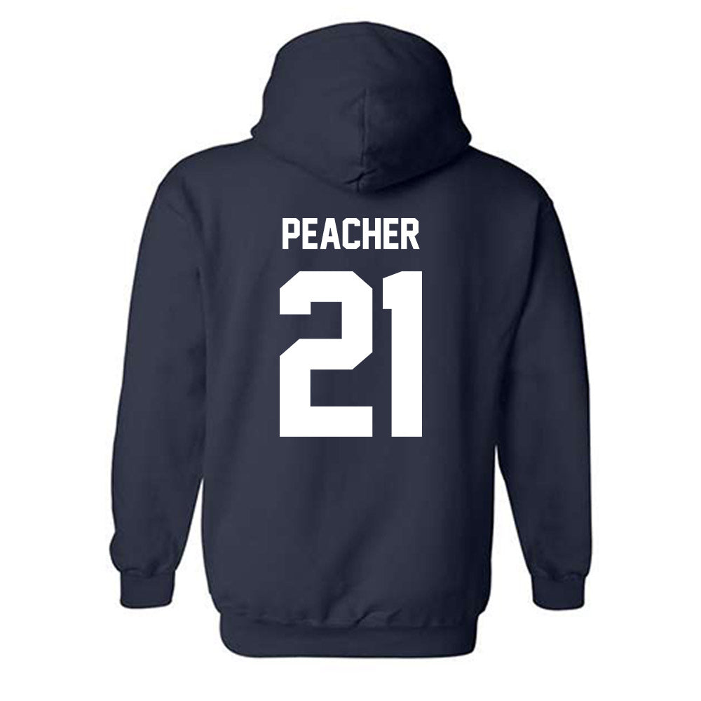 Georgia Southern - NCAA Baseball : JC Peacher - Classic Fashion Shersey Hooded Sweatshirt-1