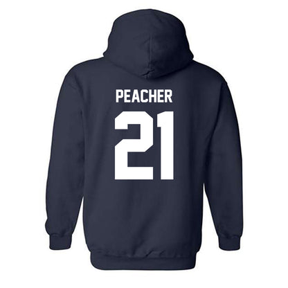 Georgia Southern - NCAA Baseball : JC Peacher - Classic Fashion Shersey Hooded Sweatshirt-1