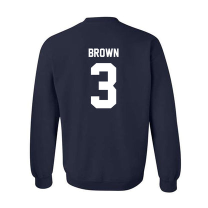 Georgia Southern - NCAA Women's Basketball : Nevaeh Brown - Classic Fashion Shersey Crewneck Sweatshirt-1