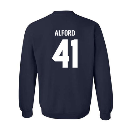 Georgia Southern - NCAA Football : Brandon Alford - Classic Fashion Shersey Crewneck Sweatshirt-1