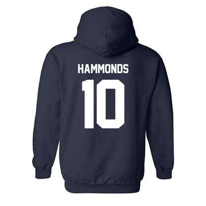 Georgia Southern - NCAA Football : Jacob Hammonds - Classic Fashion Shersey Hooded Sweatshirt-1